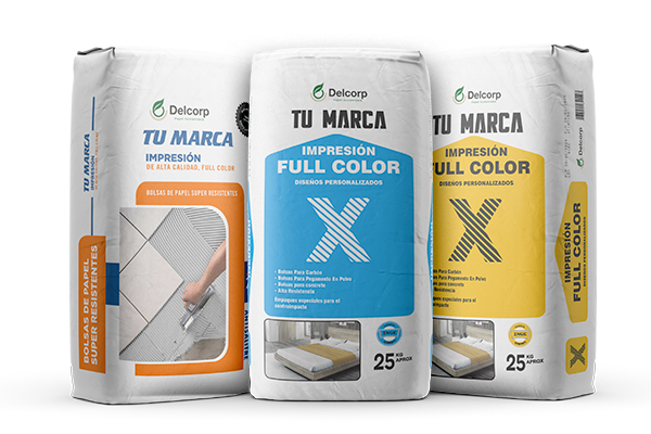 bolsas de papel especial para pegamento de mayolica